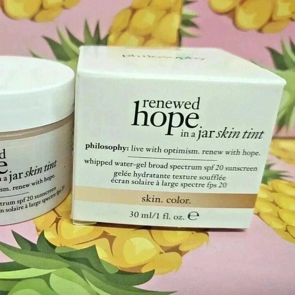 Philosophy RENEWED HOPE IN A JAR SKIN TINT 4.5 Nude NEW BOXED - Picture 3 of 3
